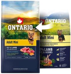 ONTARIO Adult Mini Lamb & Brown Rice 0, 75 kg