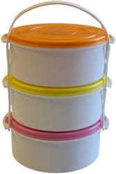  Ételhordó 3 részes többféle változatban