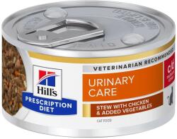 Hill's Hill' s Prescription Diet Feline Stew c/d Urinary Stress with Chicken & Vegetables 12 x 82 g