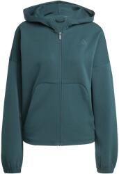 Adidas adidas Future Icons Small Logo Full-Zip Hoodie M | Femei | Hanorace | Verde | JW7876