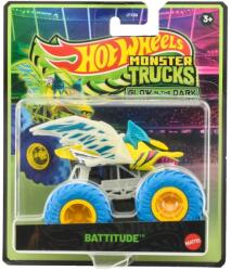Mattel Monster Trucks sötétben világító kisautó 1: 64 - Battitude (JFX08-JFX16)