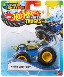 Mattel Monster Trucks színváltós kisautó 1: 64 - Night Shifter (HGX06-JDV87)