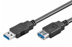 Goobay 93999 USB 3.0 hosszabbító kábel 3m - Fekete (93999) (93999)