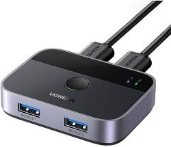 UGREEN Kapcsoló USB 3.0 2x2 Ugreen CM757, 5 Gbps + 2x USB kábel 1, 5 m (35313)