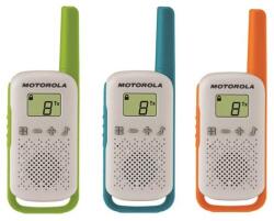 Motorola Talkabout T42 Triple Pack walkie talkie (3db) (B4P00811MDKMAW) - iconink