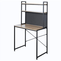 Intenso Compact íróasztal / számítógépasztal beépített polcokkal - 84 cm