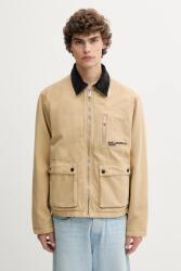 Karl Lagerfeld Jeans pamut kabát bézs, téli, A3M14058 - bézs S