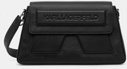 Karl Lagerfeld bőr táska - fekete Univerzális méret - answear - 89 990 Ft