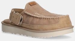 Ugg papucs velúrból Goldencoast Clog Regenerate bézs, férfi, 1169491-SAN - bézs Férfi 39.5