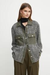 Liu Jo ingkabát gyapjúkeverékkel - zöld 36