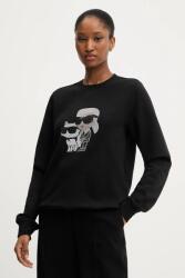 KARL LAGERFELD felső fekete, nyomott mintás, A3W20069 - fekete XL