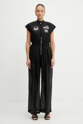 Pinko kezeslábas selyemkeverékből - fekete 36