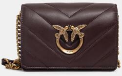 Pinko bőr táska - barna Univerzális méret - answear - 100 990 Ft