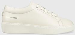 Karl Lagerfeld bőr sportcipő FLINT - fehér Férfi 44
