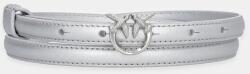 Pinko bőr öv - ezüst M