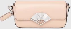 Karl Lagerfeld bőr táska - rózsaszín Univerzális méret - answear - 75 990 Ft