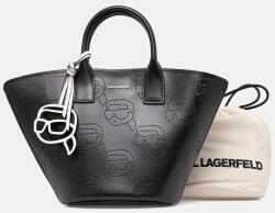 Karl Lagerfeld bőr táska - fekete Univerzális méret - answear - 68 990 Ft