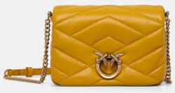 Pinko bőr táska - sárga Univerzális méret - answear - 88 990 Ft