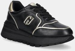 LIU JO bőr sportcipő AMAZING 25 fekete, BF5049PX026S1189 - fekete Női 36