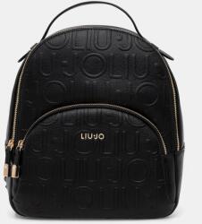 LIU JO hátizsák fekete, kis, mintás, AF5157. E0538 - fekete Univerzális méret