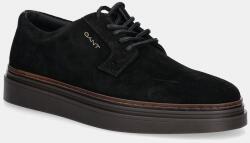 Gant velúr félcipő Kinzoon fekete, 31633019 - fekete Férfi 40