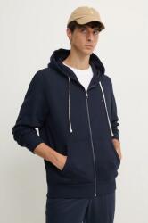 Tommy Hilfiger felső sötétkék, férfi, sima, kapucnis, MW0MW37234 - sötétkék M