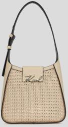 Karl Lagerfeld bőr táska - bézs Univerzális méret - answear - 91 990 Ft