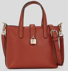 Karl Lagerfeld bőr táska - piros Univerzális méret - answear - 74 590 Ft