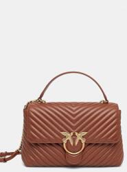 Pinko bőr táska - barna Univerzális méret - answear - 128 990 Ft