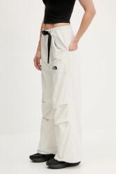 The North Face nadrág TNF X NSE bézs, magas derekú széles, NF0A8BJHQLI1 - bézs L