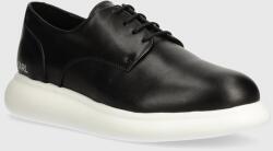 Karl Lagerfeld bőr félcipő GRANBY fekete, férfi, KL22330 - fekete Férfi 43 - answear - 66 630 Ft