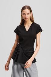 Karl Lagerfeld t-shirt - fekete L - answear - 40 990 Ft