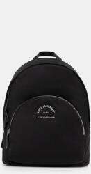 KARL LAGERFELD hátizsák fekete, női, nagy, sima, A2W30084 - fekete Univerzális méret