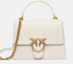 Pinko bőr táska - fehér Univerzális méret - answear - 109 990 Ft
