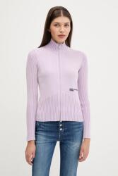 Karl Lagerfeld Jeans pamut kardigán - lila M - answear - 48 990 Ft