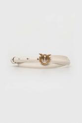 Pinko bőr öv - fehér XS - answear - 26 990 Ft