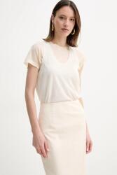 Pinko t-shirt - bézs M - answear - 73 990 Ft