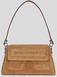 Karl Lagerfeld bőr táska - barna Univerzális méret - answear - 86 990 Ft