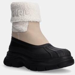 Karl Lagerfeld bokacsizma LUNA SNOW - bézs Női 37