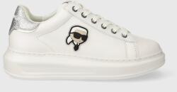 KARL LAGERFELD bőr sportcipő KAPRI fehér, KL62530N - fehér Női 35 - answear - 51 260 Ft