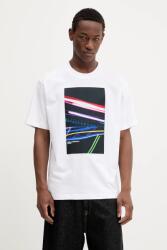 Karl Lagerfeld Jeans pamut póló - fehér S - answear - 20 790 Ft