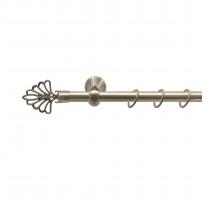 Sn Deco Group Galerie metalica Evantai 16mm, bronz antic, 120 cm - KIT COMPLET Suport draperie