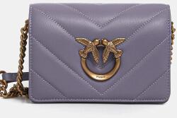 Pinko bőr táska - lila Univerzális méret - answear - 94 990 Ft