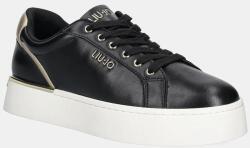 LIU JO bőr sportcipő PRETTY 06 fekete, BF5041PX026S1189 - fekete Női 36
