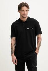 Karl Lagerfeld Jeans pamut póló - fekete M - answear - 19 290 Ft