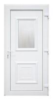 Bastion Usa Intrare Oscar, PVC, profil 70 mm, 5 camere, 980x2000 mm, deschidere dreapta privit din interior, Alb