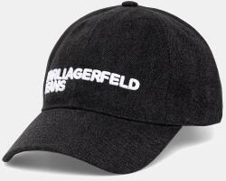 Karl Lagerfeld Jeans farmer baseball sapka - fekete Univerzális méret