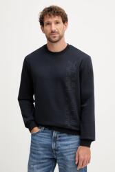 Liu Jo pamut melegítőfelső sötétkék, férfi, nyomott mintás, QF4304 F0956 - sötétkék XL