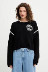 PINKO gyapjú pulóver - kék XS