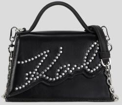 Karl Lagerfeld bőr táska - fekete Univerzális méret - answear - 80 990 Ft